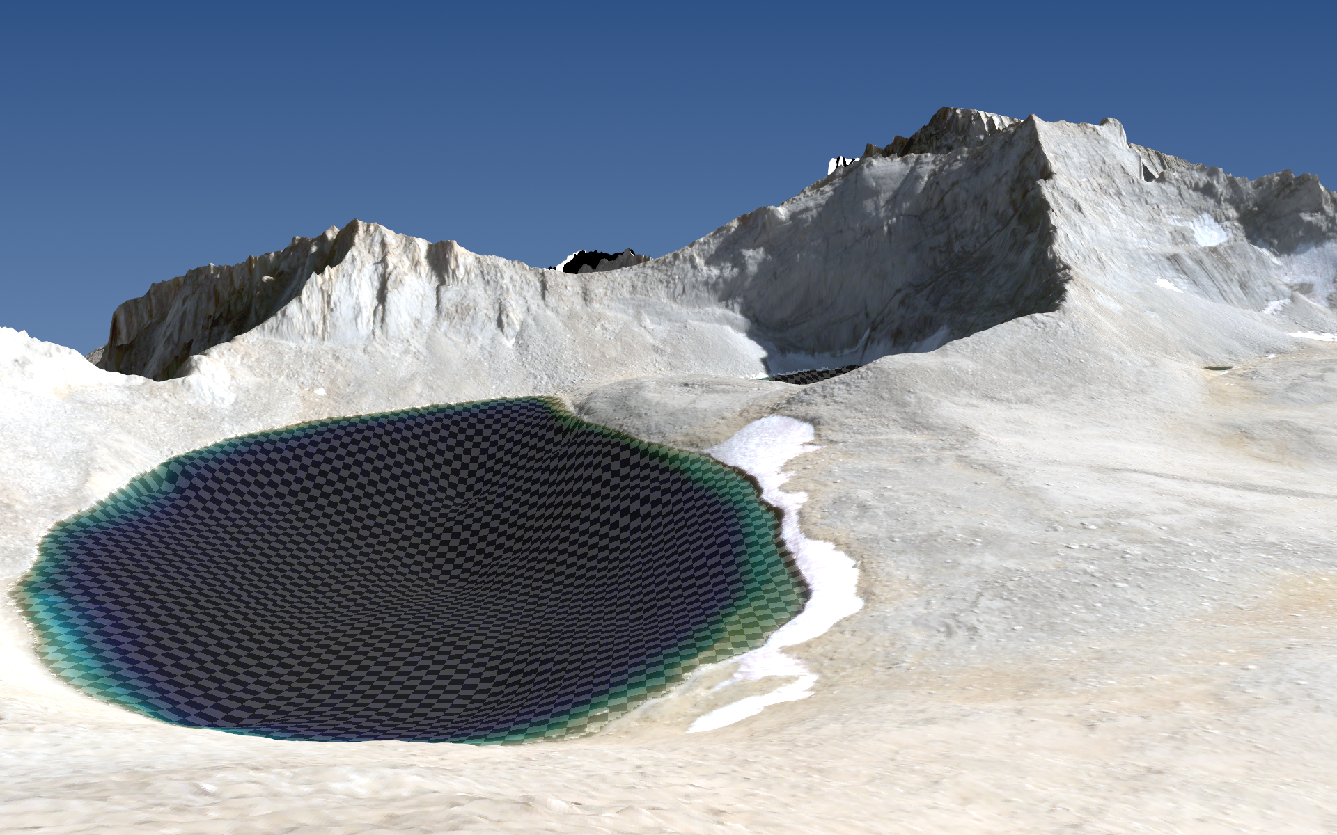 Render from Tunnabora peak